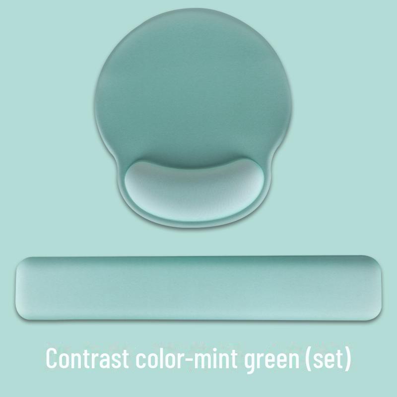 Ergonomic Memory Foam Mouse Pad and Keyboard Wrist Rest