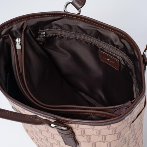 Jill Stuart Tote Bag "Brunch" Brand Logo Daily Casual JSLH5BH1 Chocolate Women's