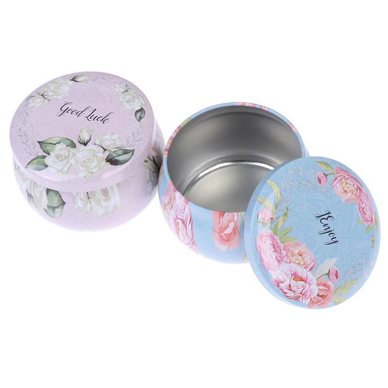 Empty Tinplate Box Tins Cans Jars Containers Wicks Sticker Centering Aroma DIY Candle Making Supplies