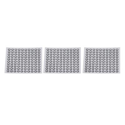 3 lapos szkenner pozicionáló pontok 3D szkennelési fényvisszaverő fólia matrica referencia jelölési pont 3 mm belső átmérő 6 mm külső átmérő