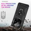 Pro Xiaomi Redmi A3 Pouzdro Magnet Kovový Prsten Stojan Držák Pancéřové Pouzdro na Telefon Pro Redmy A3 A 3 RedmiA3 4G 23129RN51X Nárazuvzdorný Kryt