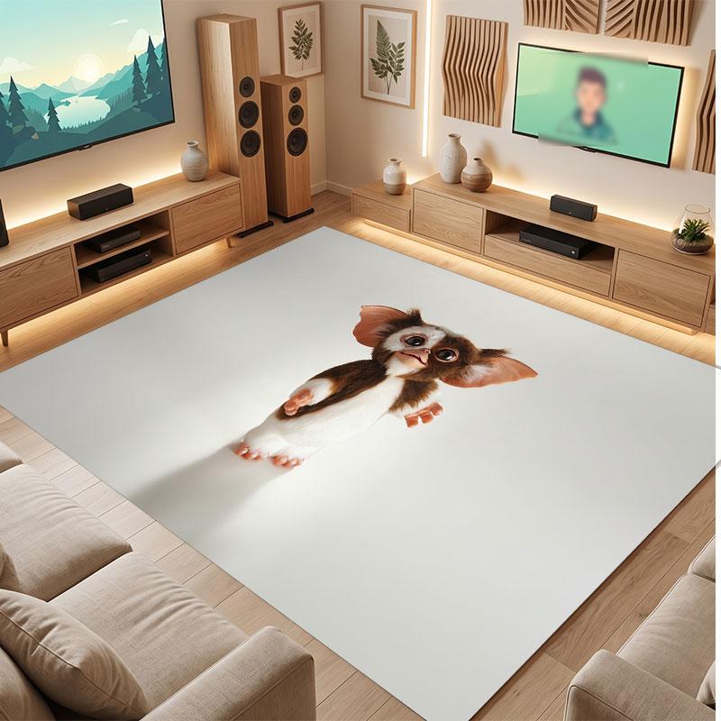 Gremlins Gizmo Rug Soft Thick Non Slip Floor Carpet for Bedroom Living Room Home Decor