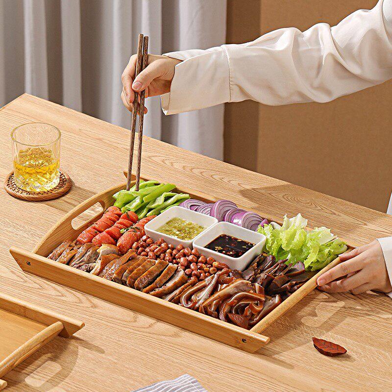 Naijiang Bamboo Wood Serving Tray