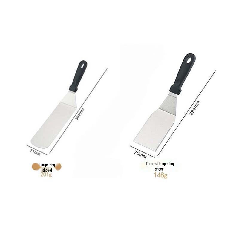 BBQ Grill Tools Set: Steak Spatula, Cooking Spatula, Grill Board & Pan Spatula