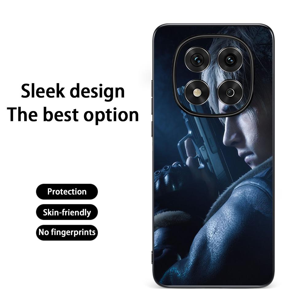 Hot Game Ada Wong Leon Poster Phone Case For Redmi Note 14 13 12 11 Pro Plus S 5G 14C A3 Soft Black Phone Cover