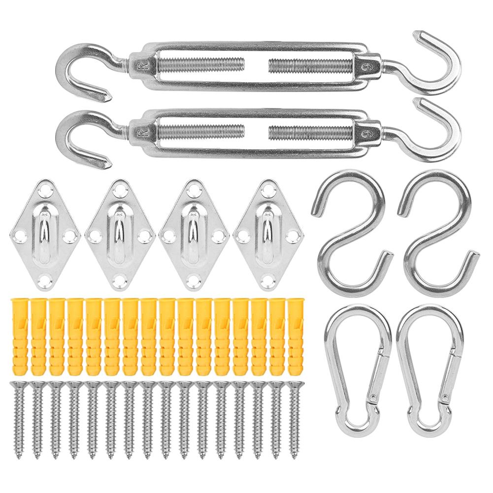 Stainless Steel Boat Awning Hardware Fitting Rhombus Buckle Spring Hook Accessories
