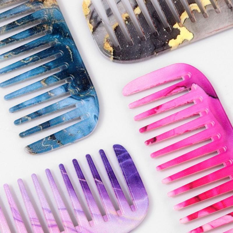 Shower Comb Wide Tooth Combs Hair Brush Comb Detangler Hair CombShower Comb Detangling Comb Hair Accessories for Woman