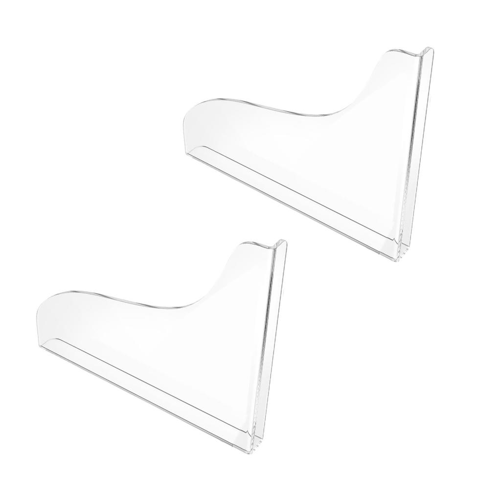 2 STÜCK Transparenter Duschspritzschutz Acryl Badewinkel Schutz Wannen-Ecke Wasserschutz für Zuhause Badezimmer