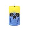 Halloween Decoration Pumpkin Lantern Ornament Funny Glowing Hand Skeleton Head Prop Store Scene Setup