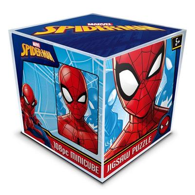 Spider-Man Mini Cube Jigsaw Puzzle M108-16, 108 Peace, Mixed ColorPopular Korean Dolls and Toys