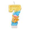 Creative Cartoon Number Birthday Candle Cake Party Decoration Handmade Pikachu Birthday Candle