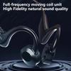 Bone Conduction Bluetooth Headphones 128G Card Air Conduction Painless IPX8 Waterproof Ear-hanging Sports Earphones With Mic