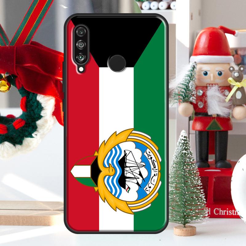 Kuwait Flag For Huawei Nova Y73 Y60 Y70 Y90 Y72 Y61 Y91 7i 8i 11i 12i 12s 9 10 SE P20 P30 P40 Lite Case