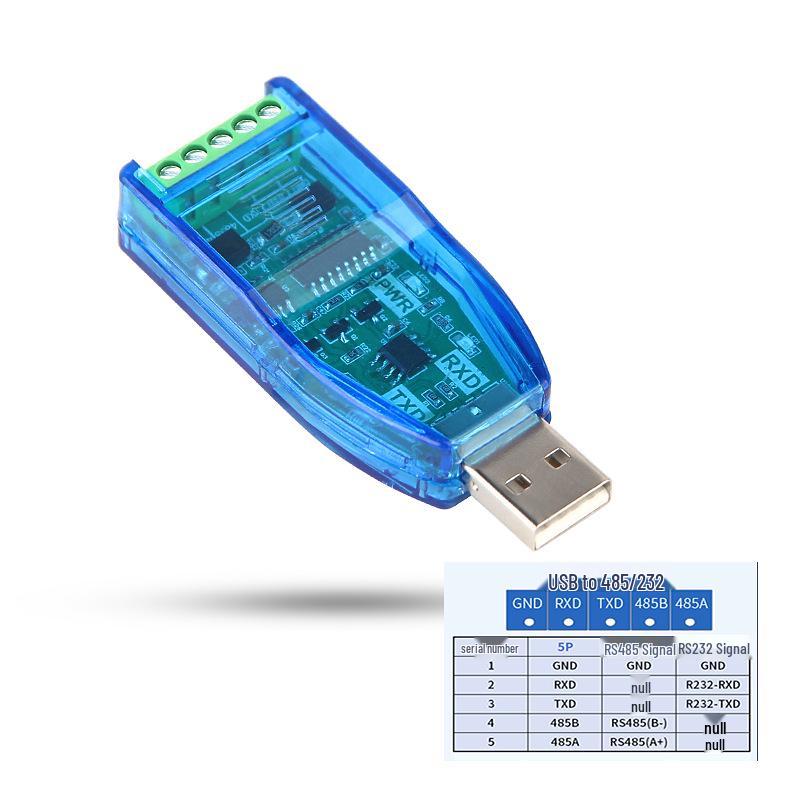 Convertisseur d'Interface de Communication Série USB vers RS485/232/422 pour Ordinateurs Portables