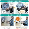 Sanwa Direct Wrist Rest, Armrest, One-Touch Desk Mount, 75.5cm Wide, Cushioned, Ergonomic, Black, 100-TOK005BK