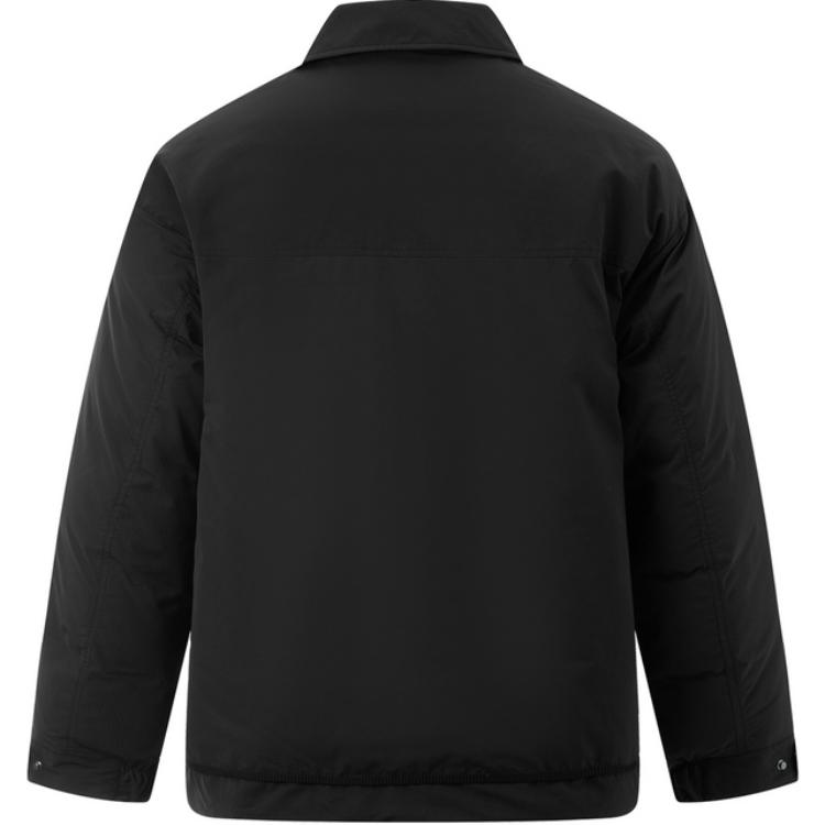 Li Ning Outdoor Series CF Water-Resistant Warm Loose Comfortable Down Jacket Men Jacket Black AYMU217-5