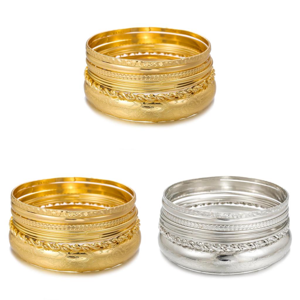Boho-Armband-Set mit geometrischem Design für Reise-Geschenk-Enthusiasten