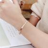 Premium Feeling Titanium Steel Roman Numerals Bracelet Women Light Luxury Senior Non-Colour Loss Bracelet