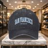 San Francisco Baseball Cap Adjustable Casual Hat for Outdoor Everyday Wear Street Style