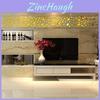 Elegant 12pcs 3d Mirror Vinyl Removable Wall Sticker For Stylish Home Decor Art