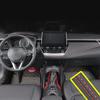 8M PU Kůže Dekorace DIY Pletená Proužková Dekorace Automobilový Doplněk Interiér Auta Samolepicí Lišta Palubní Deska Dveře