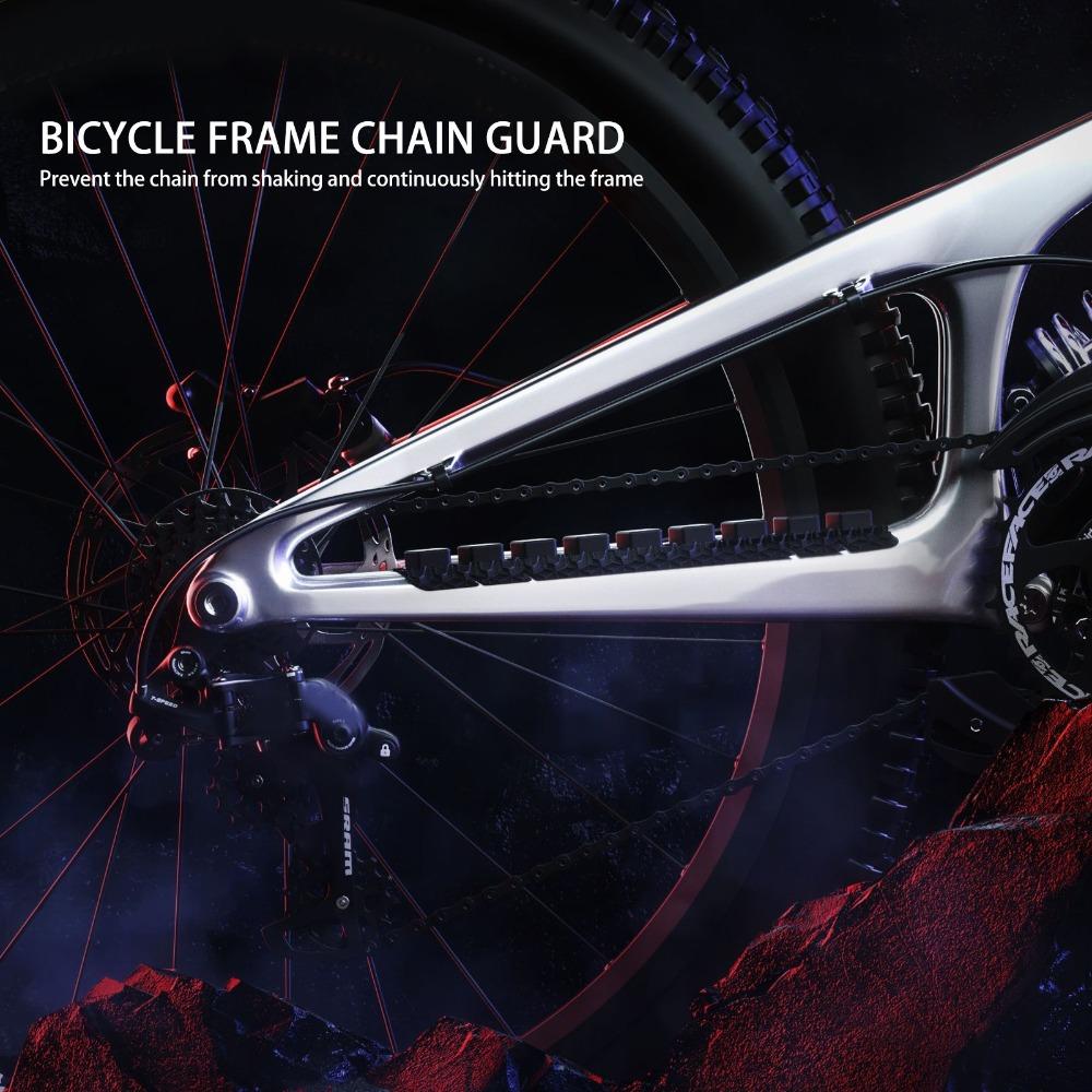Silicone Bicycle Frame Chain Guard Shockproof Bike Chainstay Protector Cycling Bike
