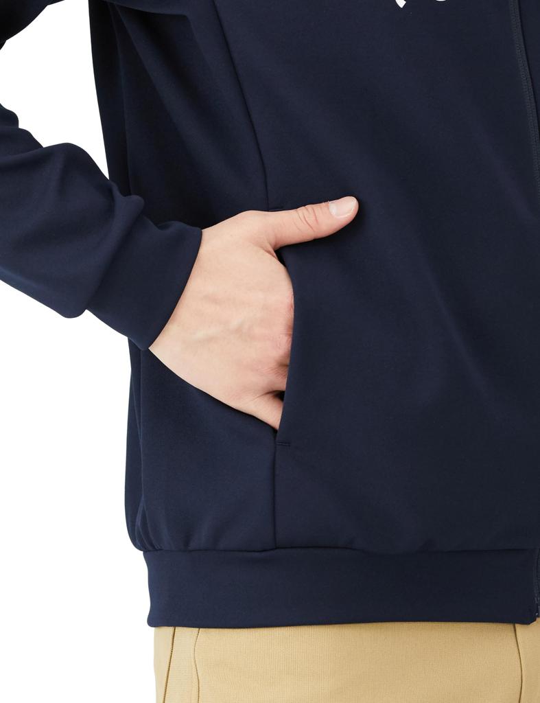 Sweat Descente Soft Warm Stand Jacket Stretch Thermal Training Running NV O [Move Sports]