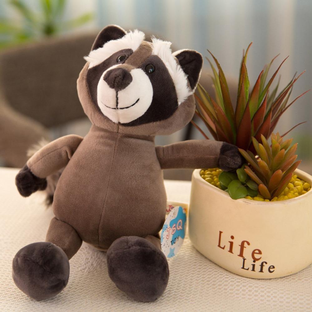 Lion Monkey Plush Stuffed Toy Simulation Forest Animal Doll Giraffe Plush Toys  Boys Girls