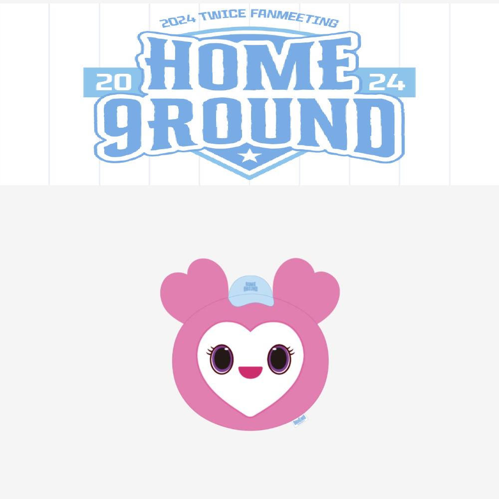 

Предварительный заказ 2024 TWICE Fanmeeting HOME 9ROUND LOVELY Face Cushion
