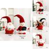 Christmassanta Snowman Reindeer Plush Figures For Holiday Decor And Gift Giving