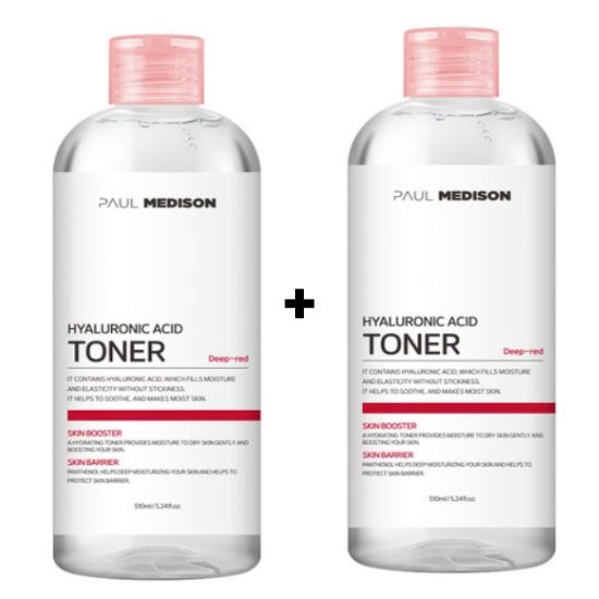 Paul Medison Deep Red Hyaluronic Acid Toner 510ml