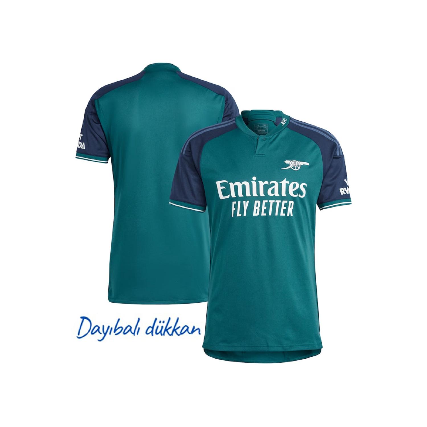 

Daybal Arsenal 2023/2024 Зеленый Синий No Name Away Джерси