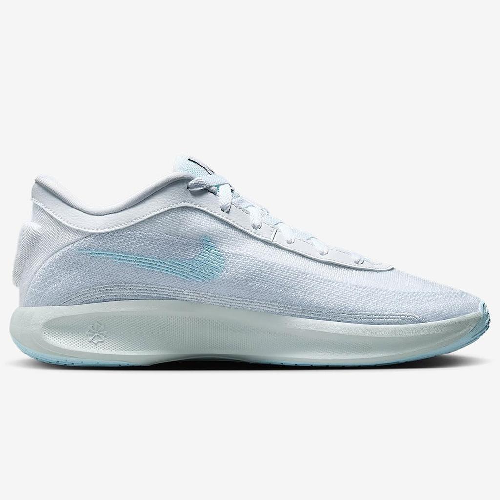 Nike Hustle Academy EP Size G.T. (White/Pure Platinum/Glacier Blue) FJ7808-101, 26.0cm