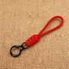 Outdoor Paracord Keychain With Trigger Snap Hook Hand-Woven Survival Camping Hiking Accessories For Car Keys Backpack Edc Gear