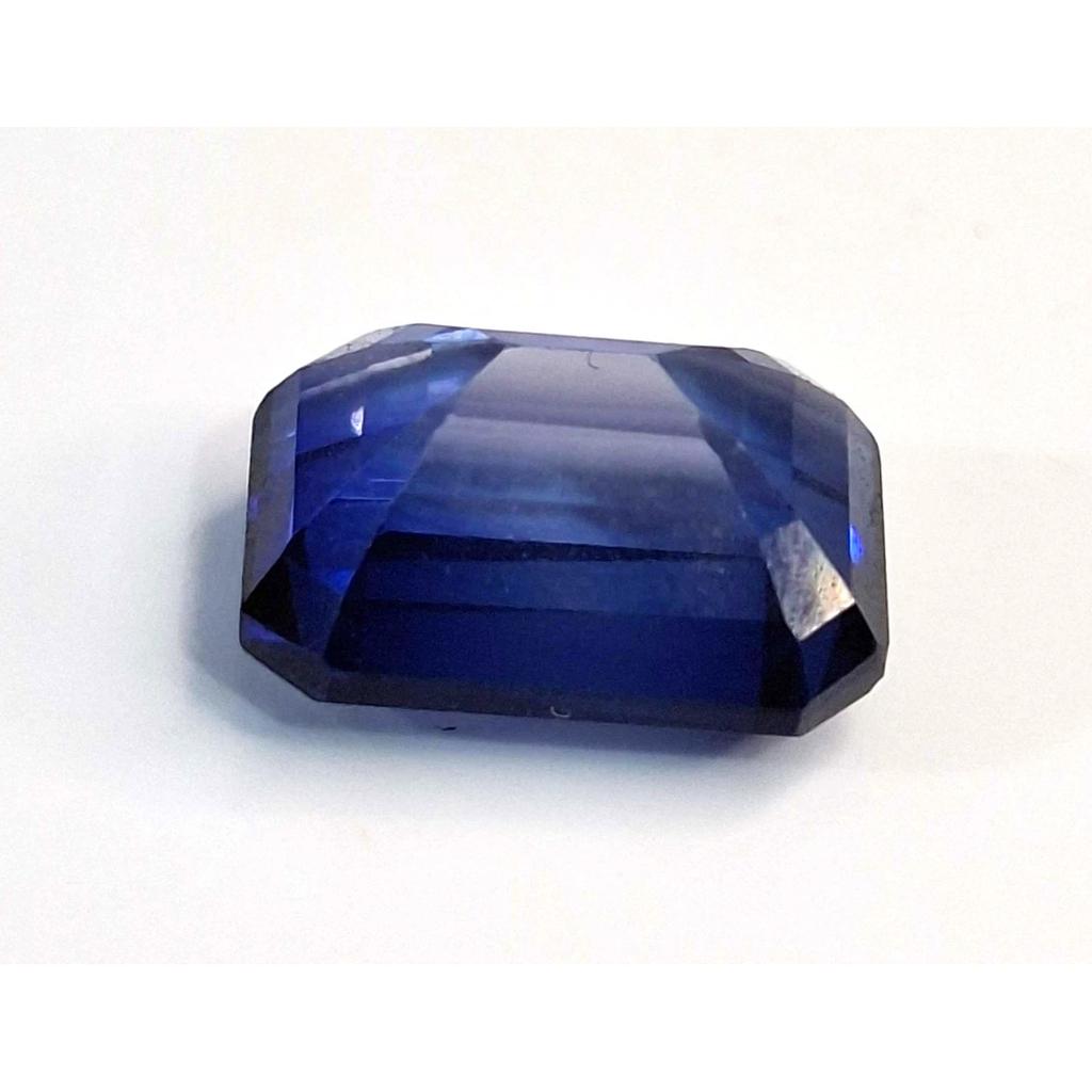 Natural Blue Tanzanite 8-10 Ct Emerald Cut Certified Stunning Loose Gemstone