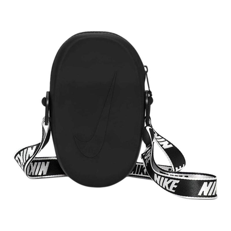 

Nike Silicone Swim Bag, Shoulder Bag, Crossbody Bag Unisex Black Casual FZ6186-011 чёрный