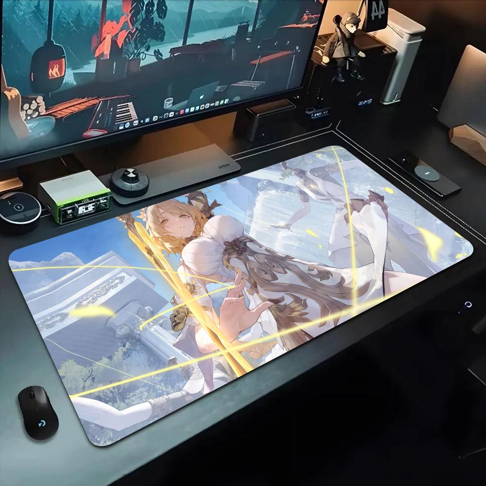 Aglaea Hsr Mouse Pad 500X1000 Mm Large Gaming Mousepad Gamer XL Rubber Otaku Keyboard Pad Laptop Desk Mat