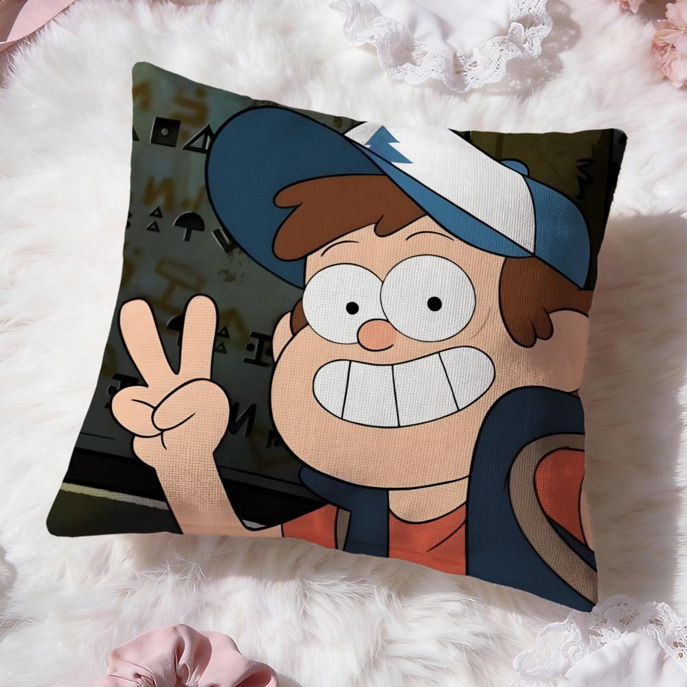 g-gravity falls Cushion Cover Premium Comfort Reversible Pillow Cove -Two in One Design for Any Room & Car Interior