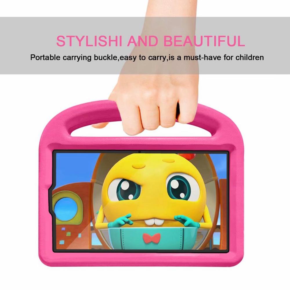 For Samsung Galaxy Tab A7 Lite 8.7 2021 SM-T220 SM-T225 Case Shockproof Kids Safe EVA Foam Handle Stand Tablet Cover