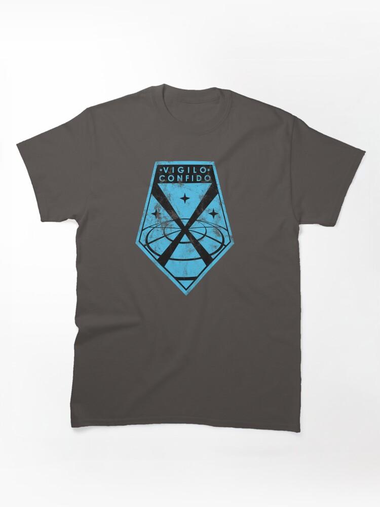 Acornia Mirror Worlds Xcom - Vigilo Confido Classic Unisex T-Shirt