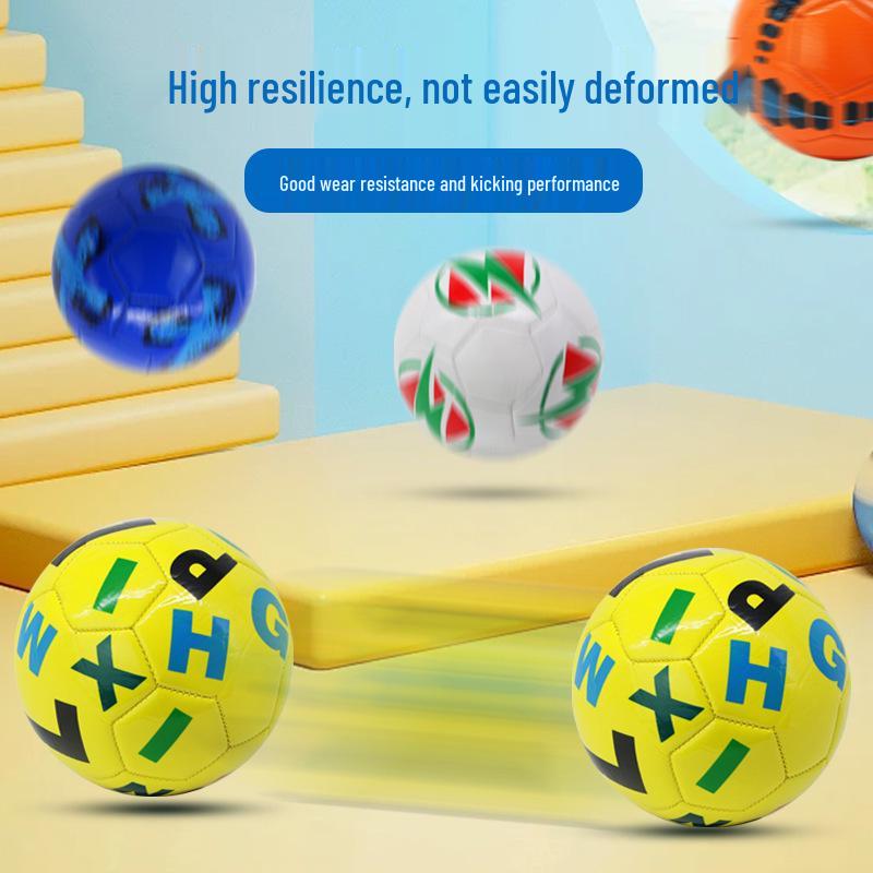 Enlightenment Ball for Kids (Age 1-6) - No. 2 Leather Educational Football Toy