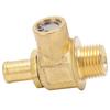 Valvola di Scarico Olio Motore F110N con Clip a Leva LC-10 3/8-18 NPT Ottone Funzionamento One Touch per Furgone Auto Camion Leggero
