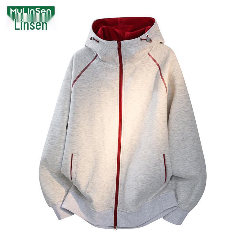 Женский кардиган-толстовка с капюшоном MULINSEN Color Block 2XL