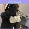 Small Square Handbag With Detail And Shoulder Strap For Casual Outings