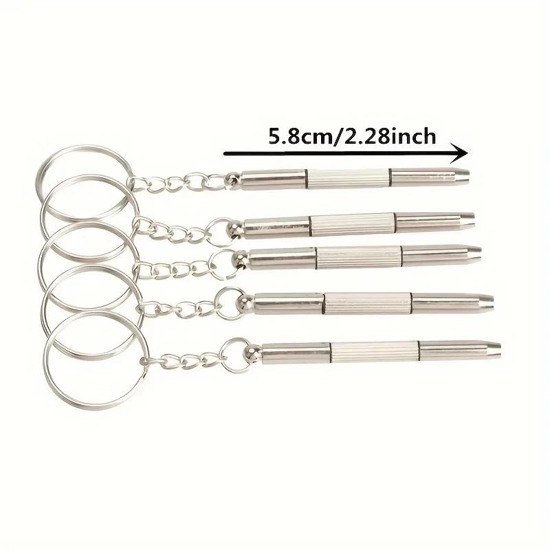 Multifunction Sunglass Watch Glasses Screwdriver Set with 2pcs Mini Hand Glasses Screwdrivers 3-in-1 Spectacle Repair Kits