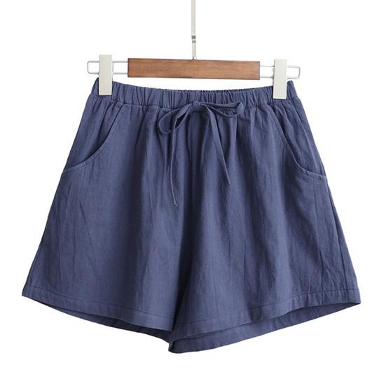 Sommer Shorts Hohe Taille Streetwear Schnell Trocknend Einfach Weiter Beinteil Damen Lässig Outdoor