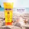 VLCC Anti Tan Sunscreen Lotion SPF 25 For Daily Sun Protection Hydrating Lightweight Formula 150 Ml Pack Of 2 Set
