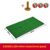PGM Golf Hitting Mat Artificial Turf Golf Hitting Training Aids Golf Tees Golf For Practice