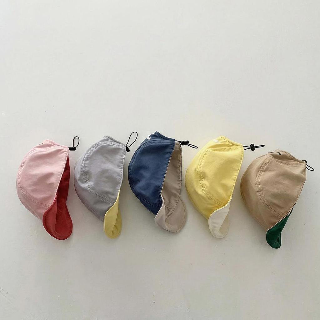 Double-sided Baby Baseball Cap Summer Quick-drying Kids Sun Hat Breathable Soft Thin Brim Hip-hop Toddler Visor Hats