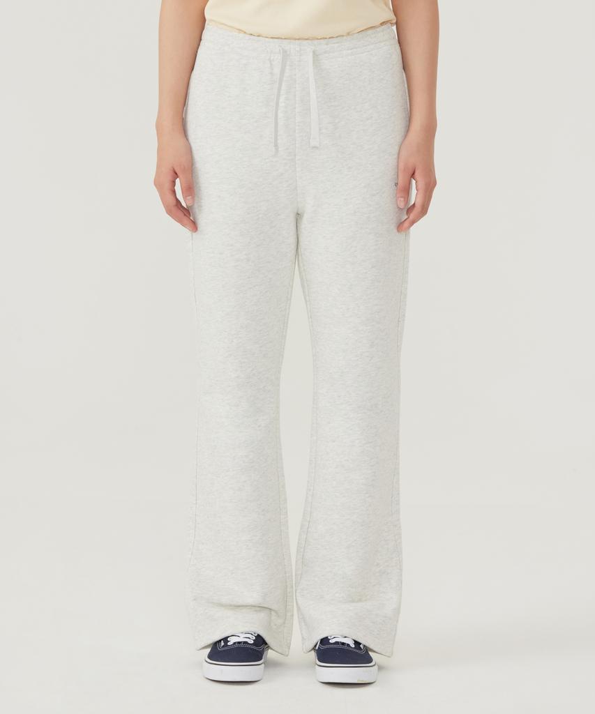 COVERNAT WOMAN Semi Bootcut Sweatpants Oatmeal